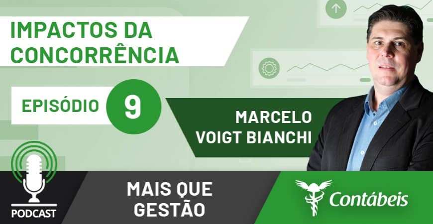 No episódio 9 do podcast Mais Que Gestão, nosso CEO, Marcelo Voigt Bianchi, fala sobre o impacto da concorrência no mercado contábil. – ATLAS Contabilidade