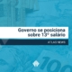 Governo se posicionar sobre pagamento do 13º salário durante a pandemia - ATLAS Inteligência para Gestão e Contabilidade