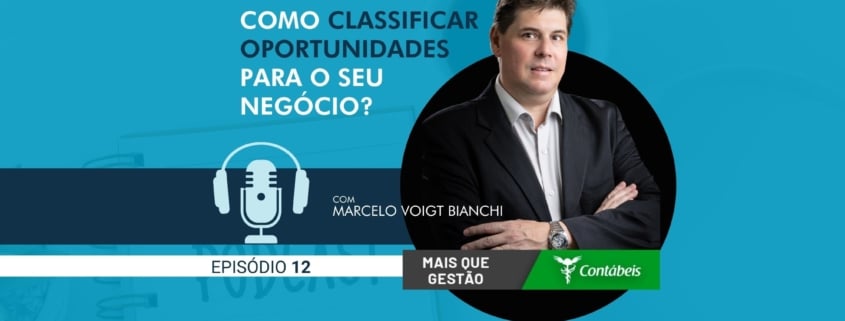 No episódio 12 do podcast mais que gestão, nosso ceo, marcelo voigt bianchi, explica como classificar oportunidades para o seu negócio. – atlas contabilidade