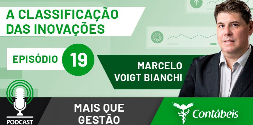 Podcast sobre a classificação das inovações - ATLAS Contabilidade