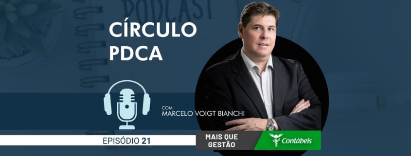No episódio 21 do podcast Mais Que Gestão, nosso CEO, Marcelo Voigt Bianchi, fala sobre o círculo PDCA. Entenda como a ferramenta de gestão conhecida como círculo PDCA pode ajudar sua empresa. – ATLAS Contabilidade